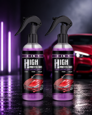 3 in 1 High Protection Quick Car Ceramic Coating Spray - Car Wax Polish Spray (Pack of 1)